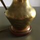Brass lamp base