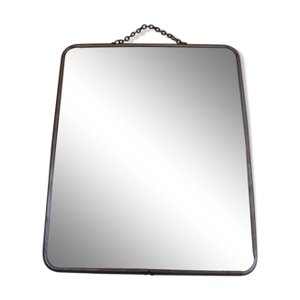 Miroir de barbier années 50