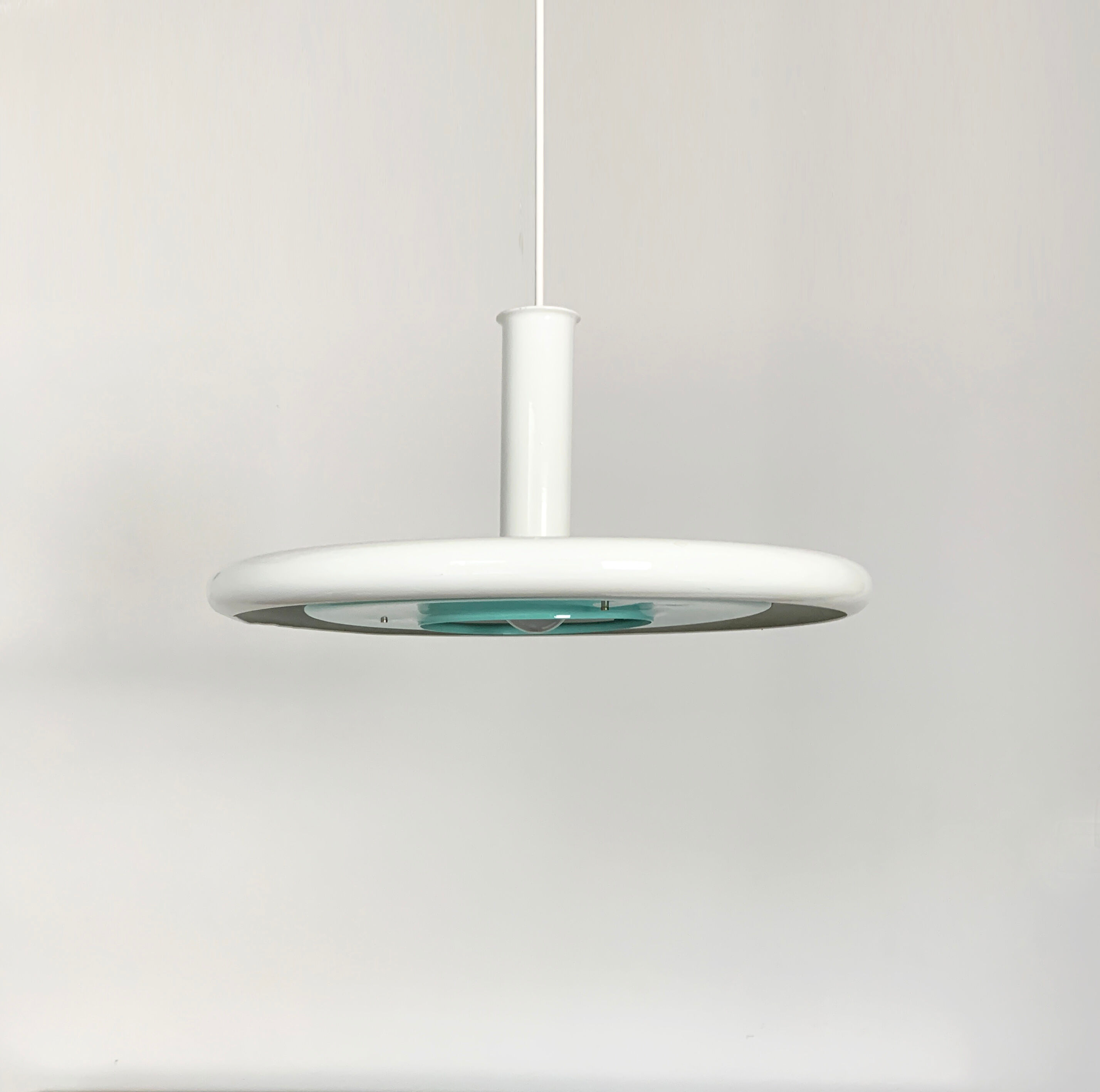 Space-Age Optima pendant lamp, Hans Due for Fog & Morup, Denmark, 1970