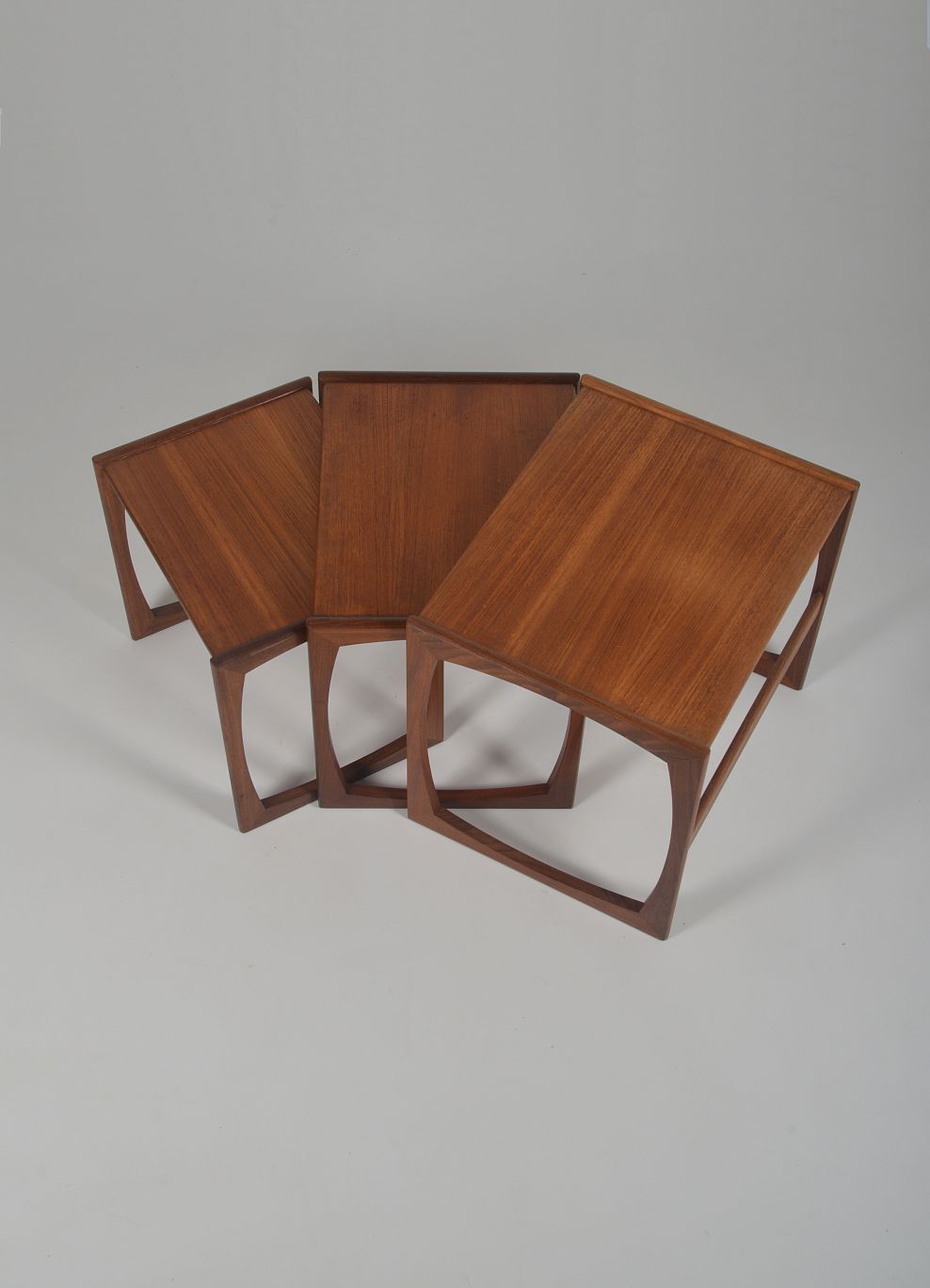 Set of nesting tables designed by R. Bennett for G Plan, 1960s