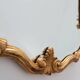 Florentine Style Giltwood Mirror with Acanthus Crest and Bevelled Glass, It