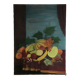 Large unfinished still life painting