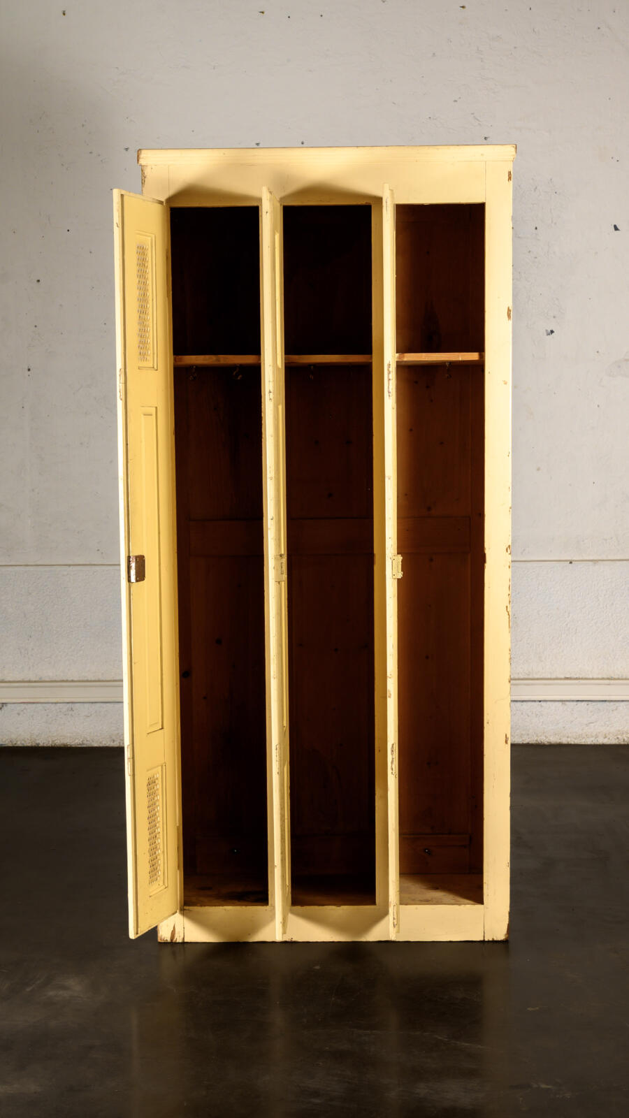 Wooden wardrobe
