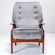 Fauteuil danois du milieu du siècle