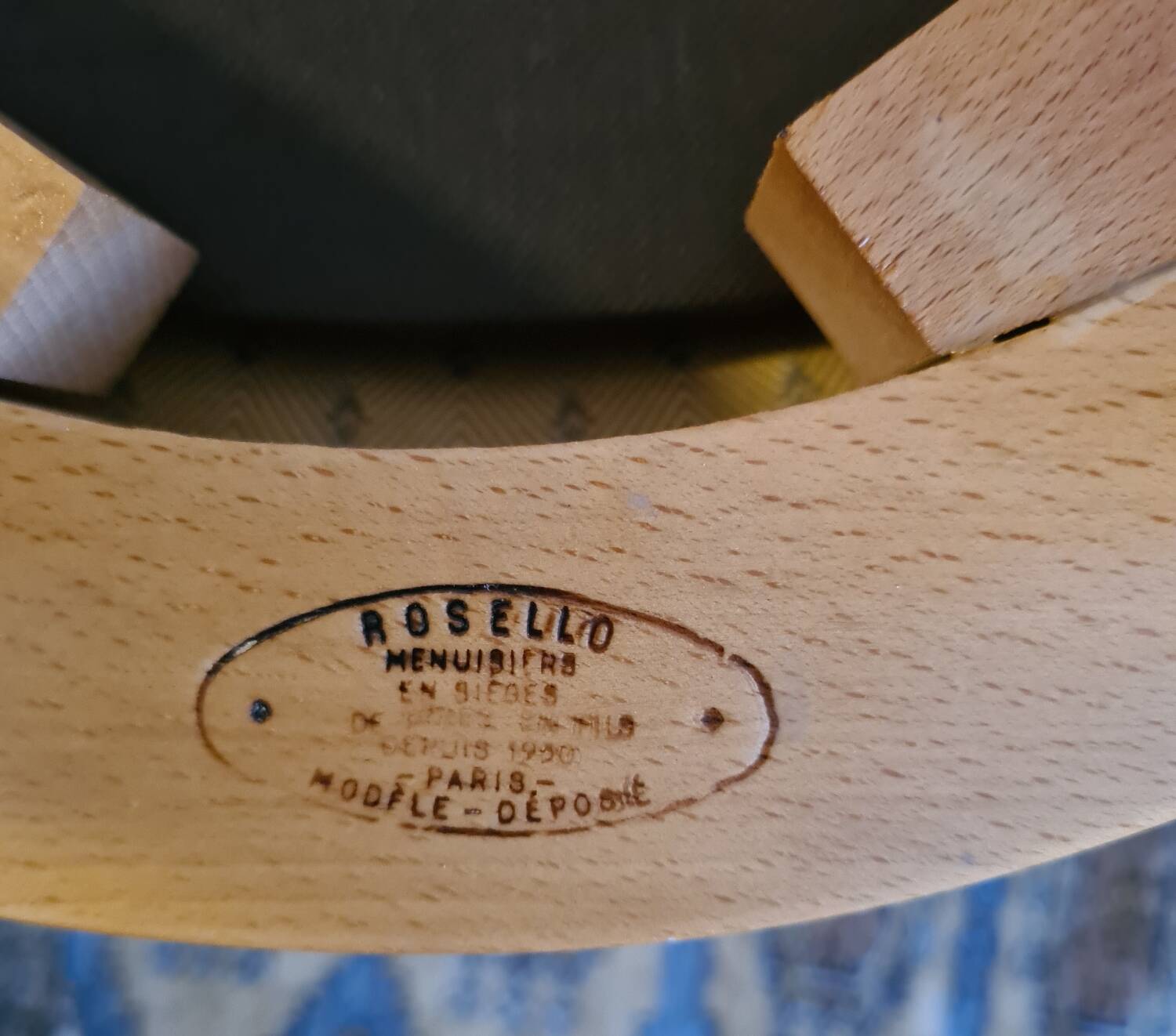 Chaise haute en bois Rosello Paris