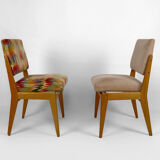 Pair of chairs Mid-Century Modern, France, circa 1950