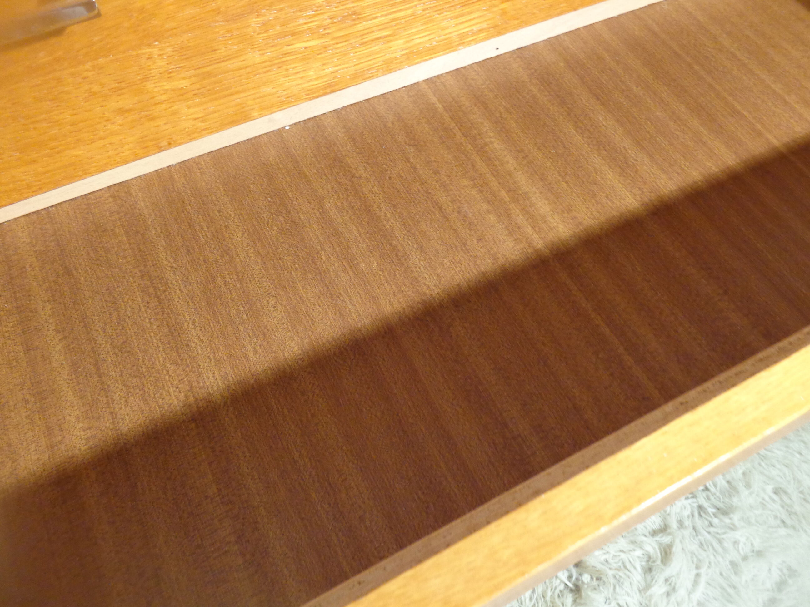 Vintage dresser of the 60s in light wood