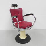 Vintage barber chair, barber chair Nubert