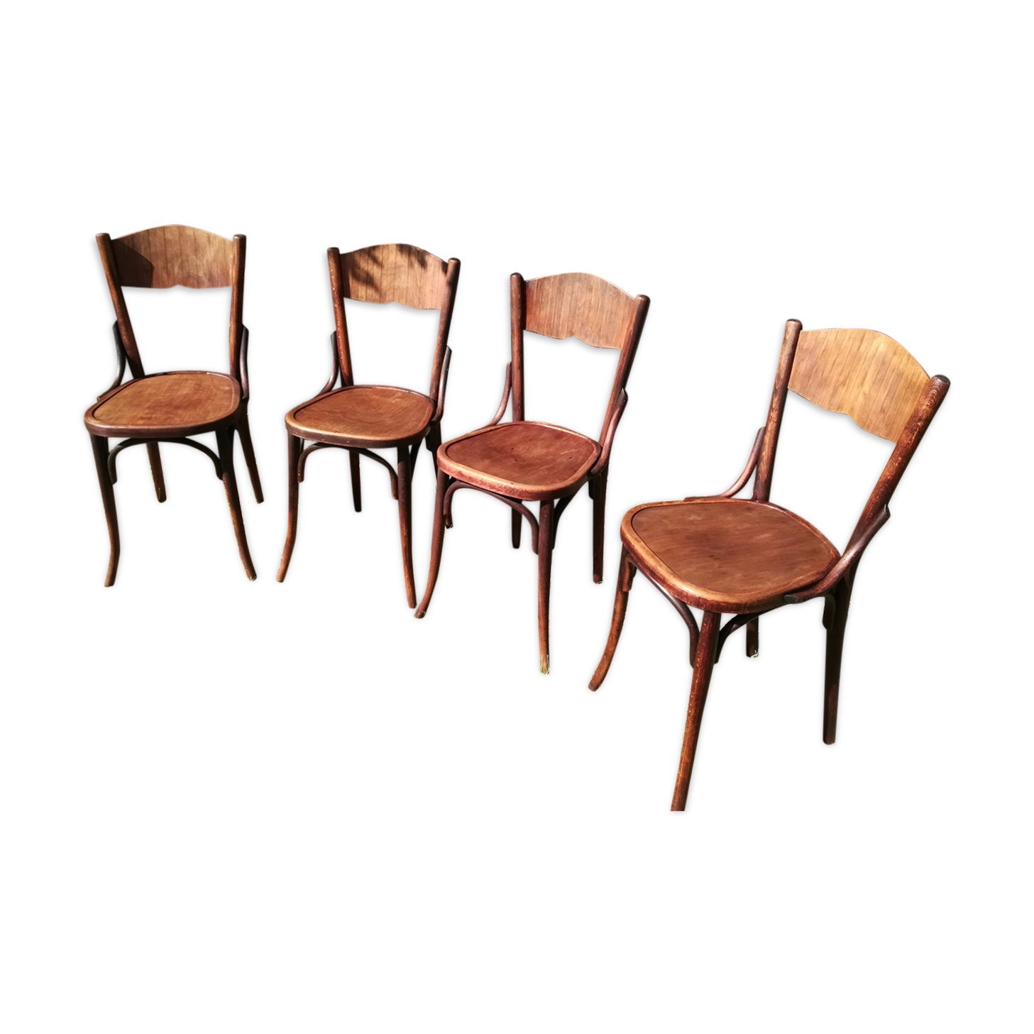 4 Baumman chairs years 1936