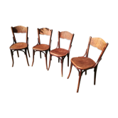 4 Baumman chairs years 1936