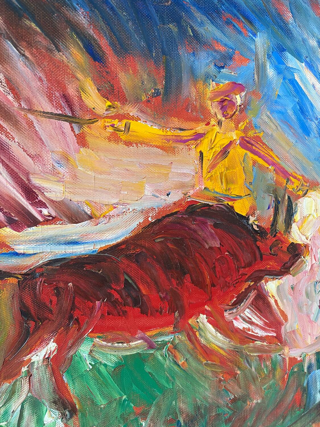 Painting The Bullfight