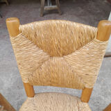 Meribel chair number 19 by Charlotte Perriand, Sentou edition, 1960s