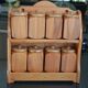 Wooden spice rack