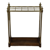 Porte parapluies laiton