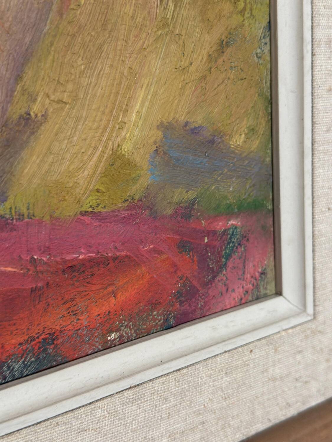 Swedish Oil on Canvas – “Vase”  by Britta Ringvall