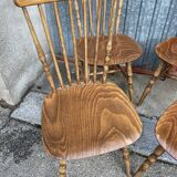 Set of 4 chairs vintage bistro Baumann tacoma 1960s