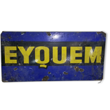 Enamelled plate old eyquem