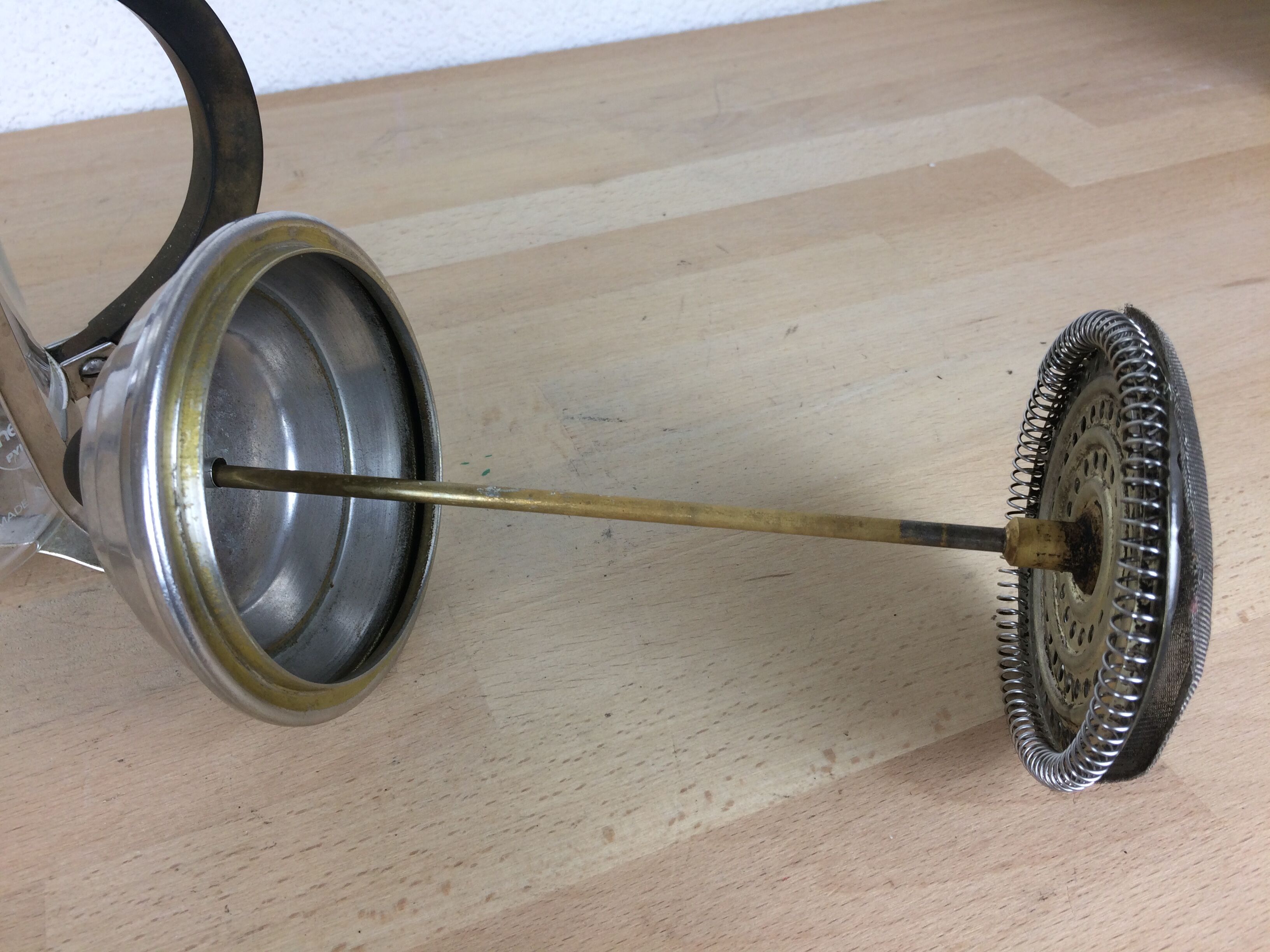 Melior Piston Coffee Maker 8 Cups Pyrex