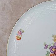 Grand plat à gâteau en porcelaine fine Schumann Germany 🇩🇪