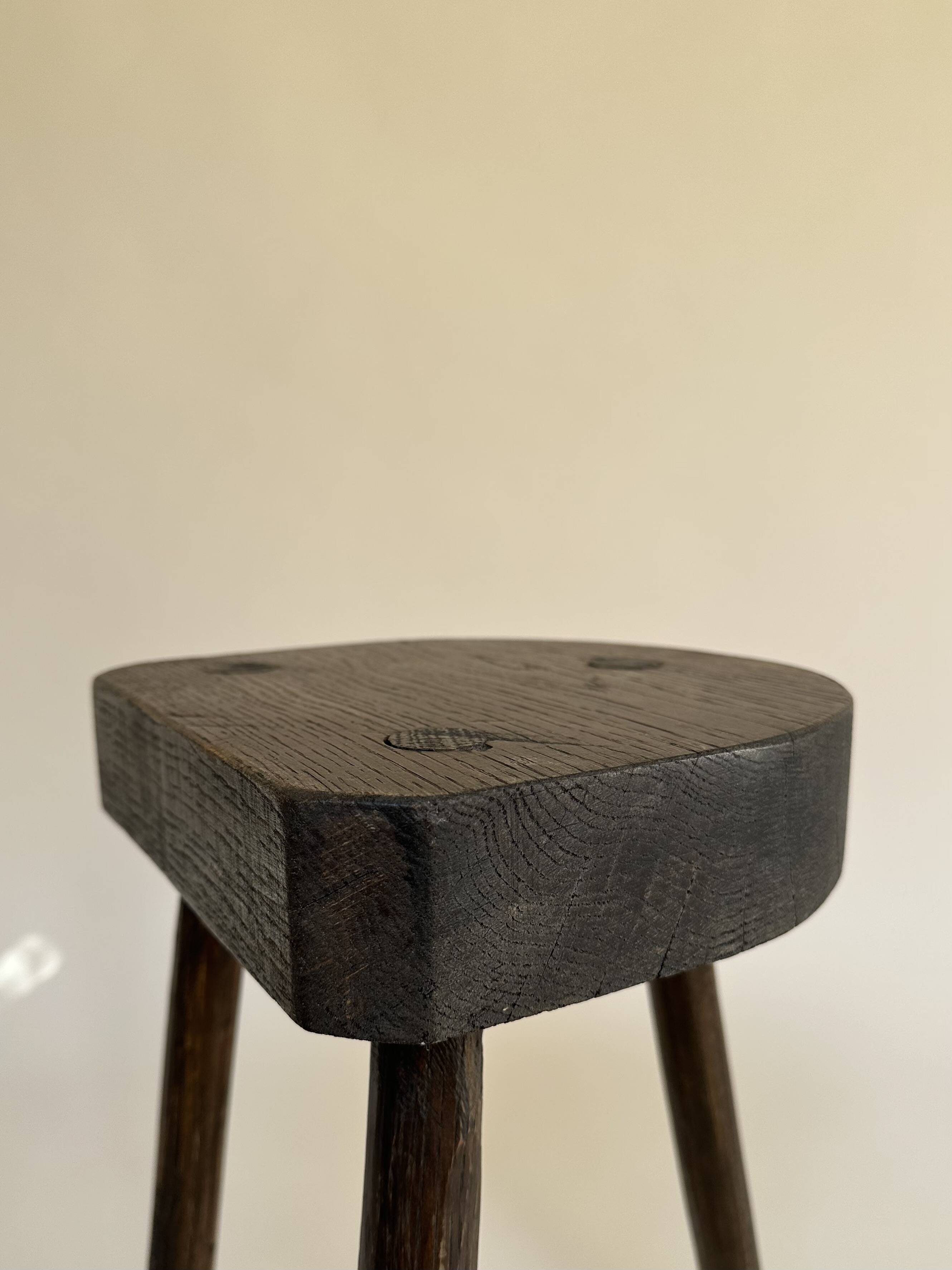 Tripod stool, late 19th century