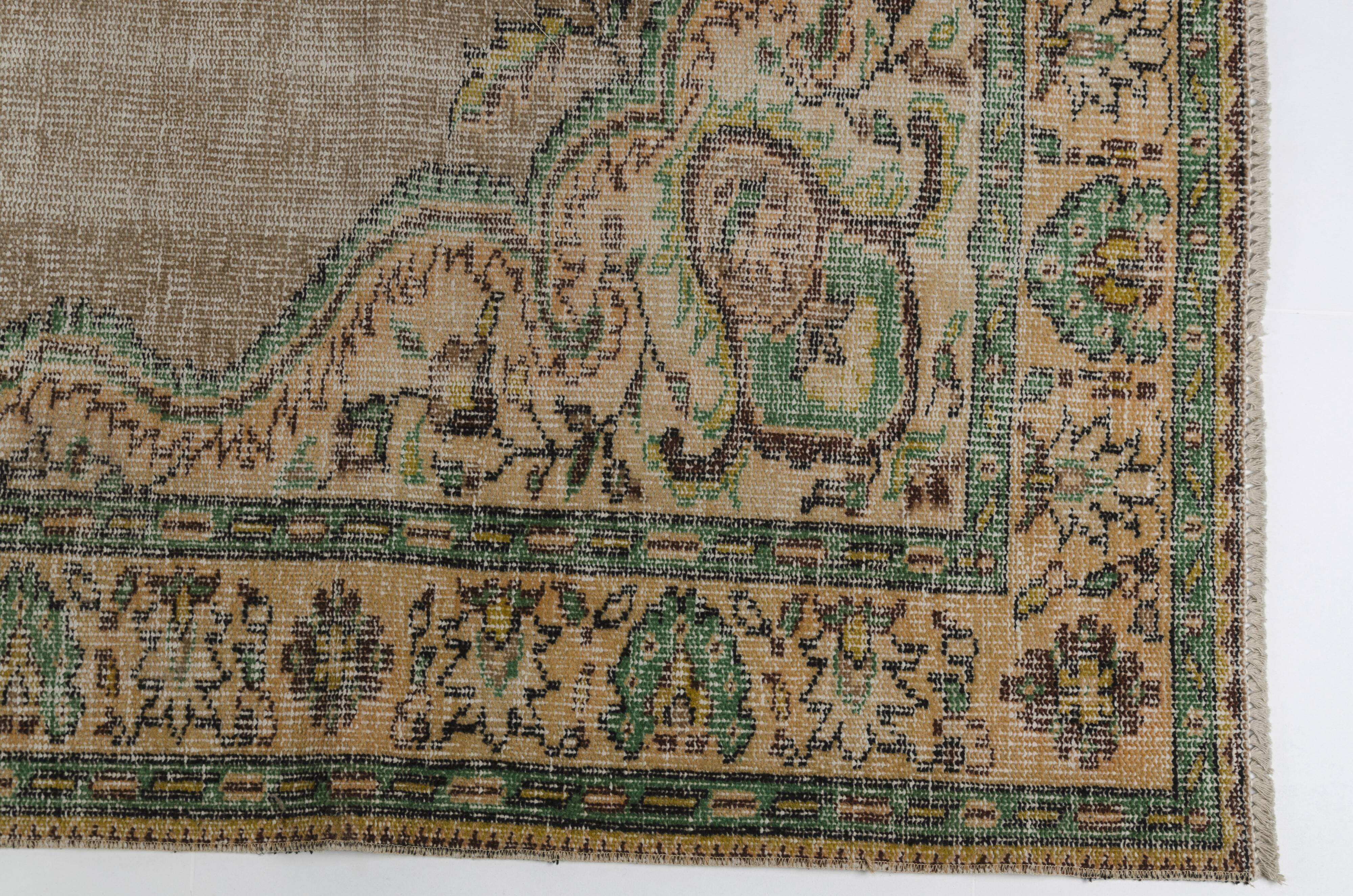 Oushak Floor Handmade Rug sku 1067