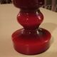 Vase ou bougeoir en verre