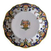 Rouen faience plate