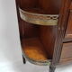 Meuble demi-lune style Louis XVI fin 19ème