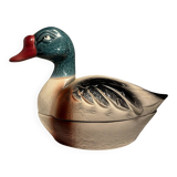 Zoomorphic terrine signed by Michel Caugant