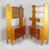 Paire de bibliothèques, années 1960