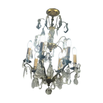 Chandelier with tassels 6 lights