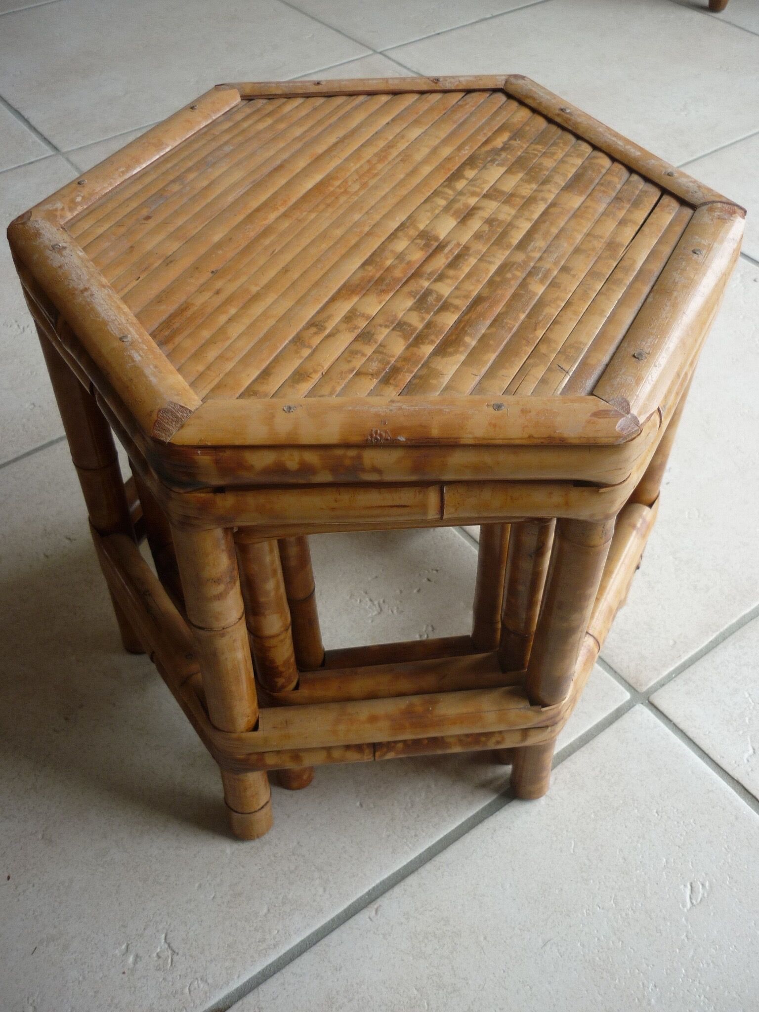 Bamboo Gigognes Tables