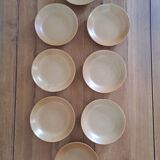 Stoneware soup plates