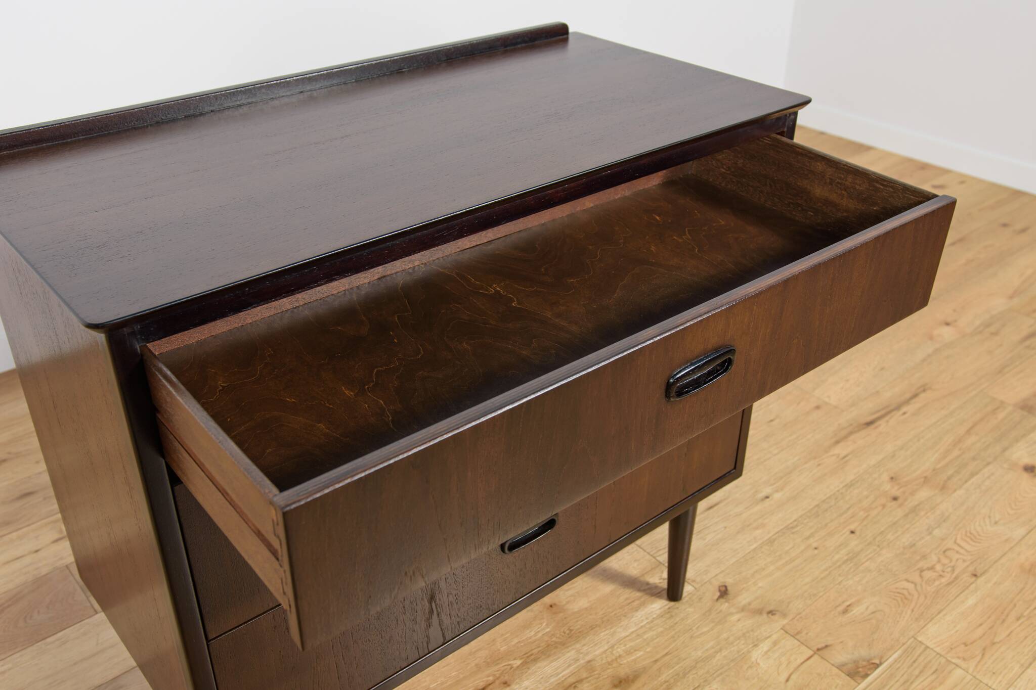Commode en teck du milieu du siècle, Danemark, années 1960