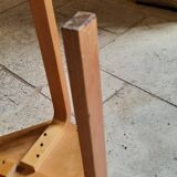 Tabouret en bois en pin
