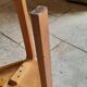 Wooden stool made of pine