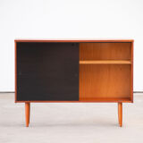 Vintage teak and glass sideboard 114cm