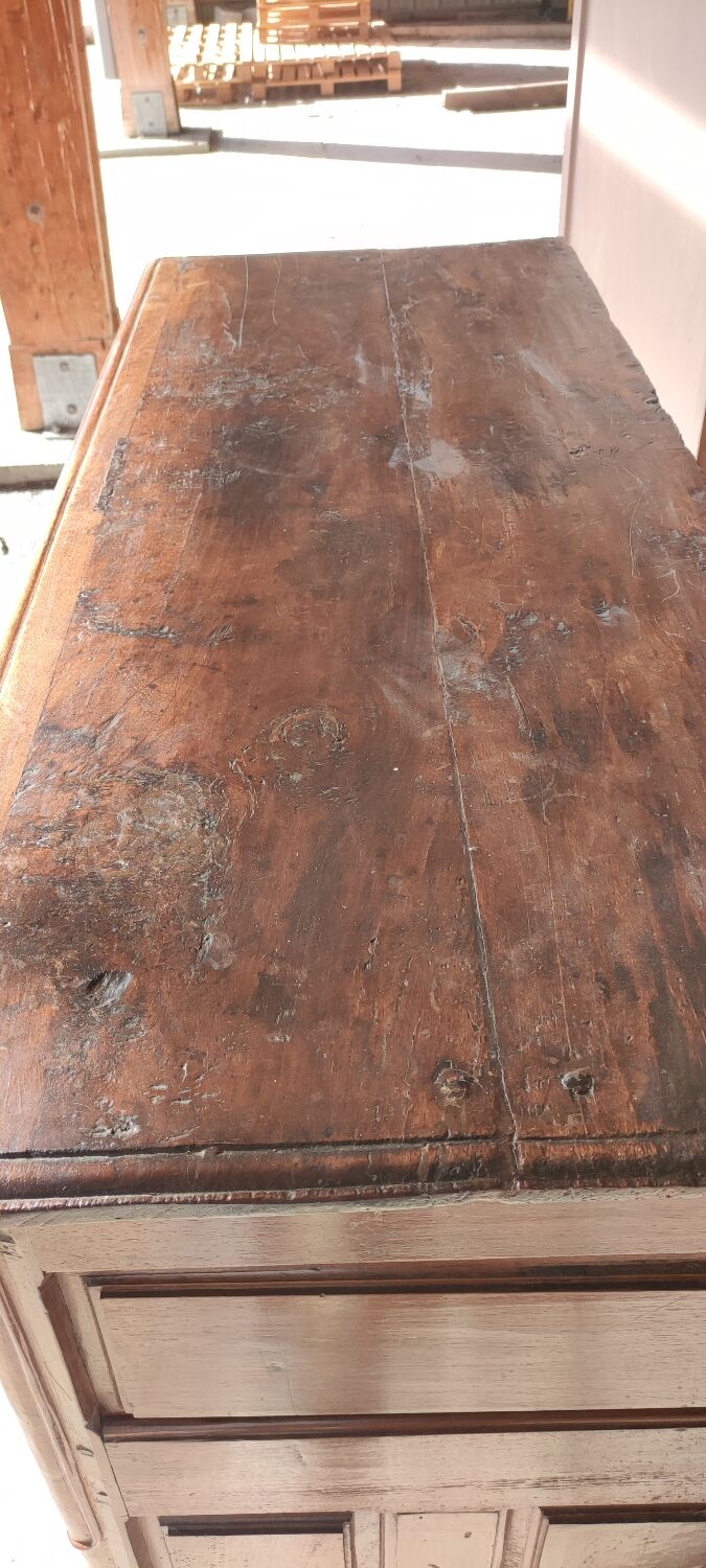 Louis xv walnut sideboard 18th century, Basque support buffet