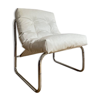 White faux chair chair by christian koban for dom edition