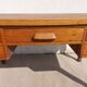 bureau en bois massif, vintage, bohème