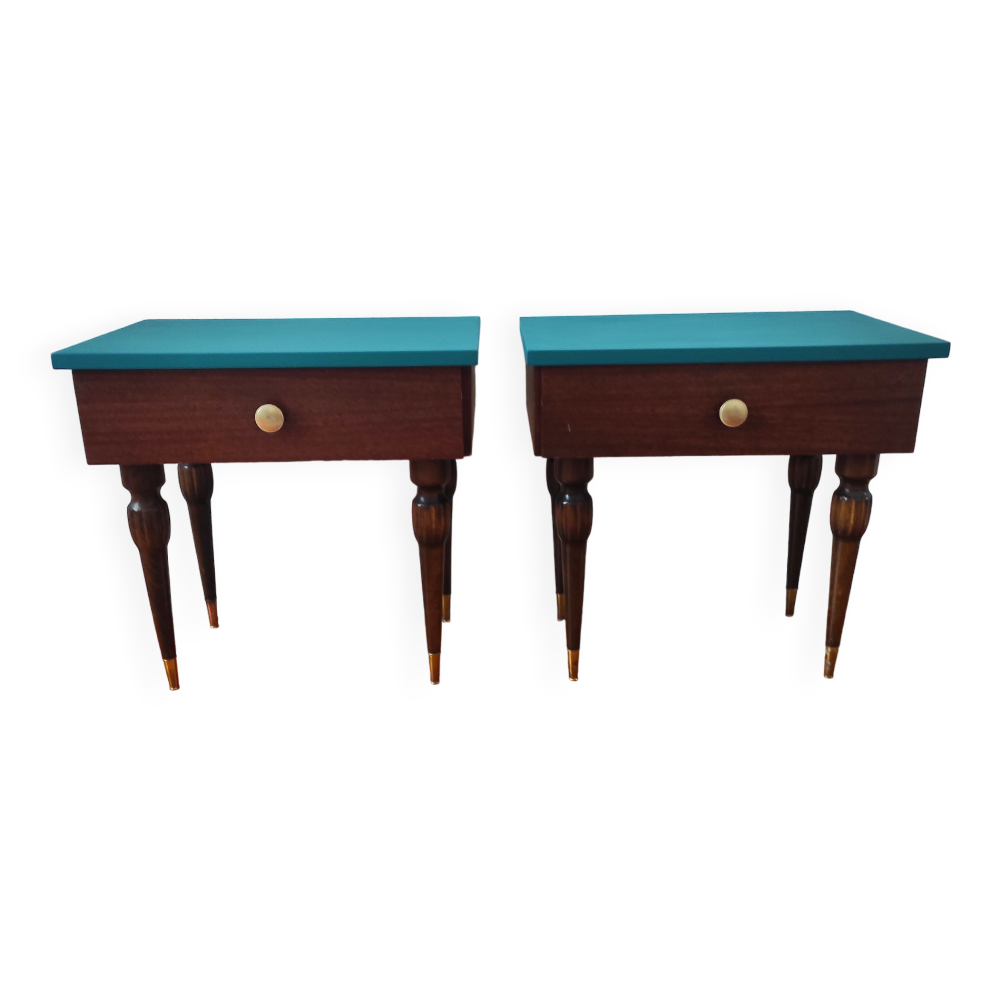 Pair of vintage bedside tables