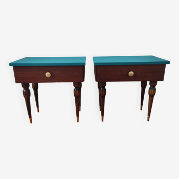 Pair of vintage bedside tables