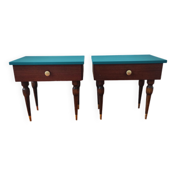 Pair of vintage bedside tables