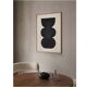 art print after an abstract painting signed Eawy