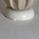 Vintage 1970 Athéna lamp by Georgia Jacob, draped in light salmon - 50 cm