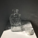 Glass whisky decanter