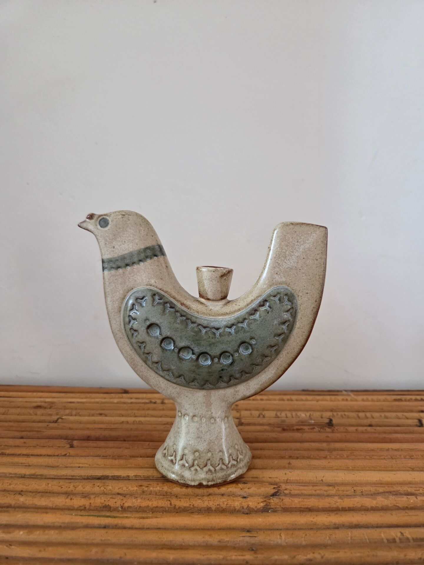 Ceramic candlestick, 1960s