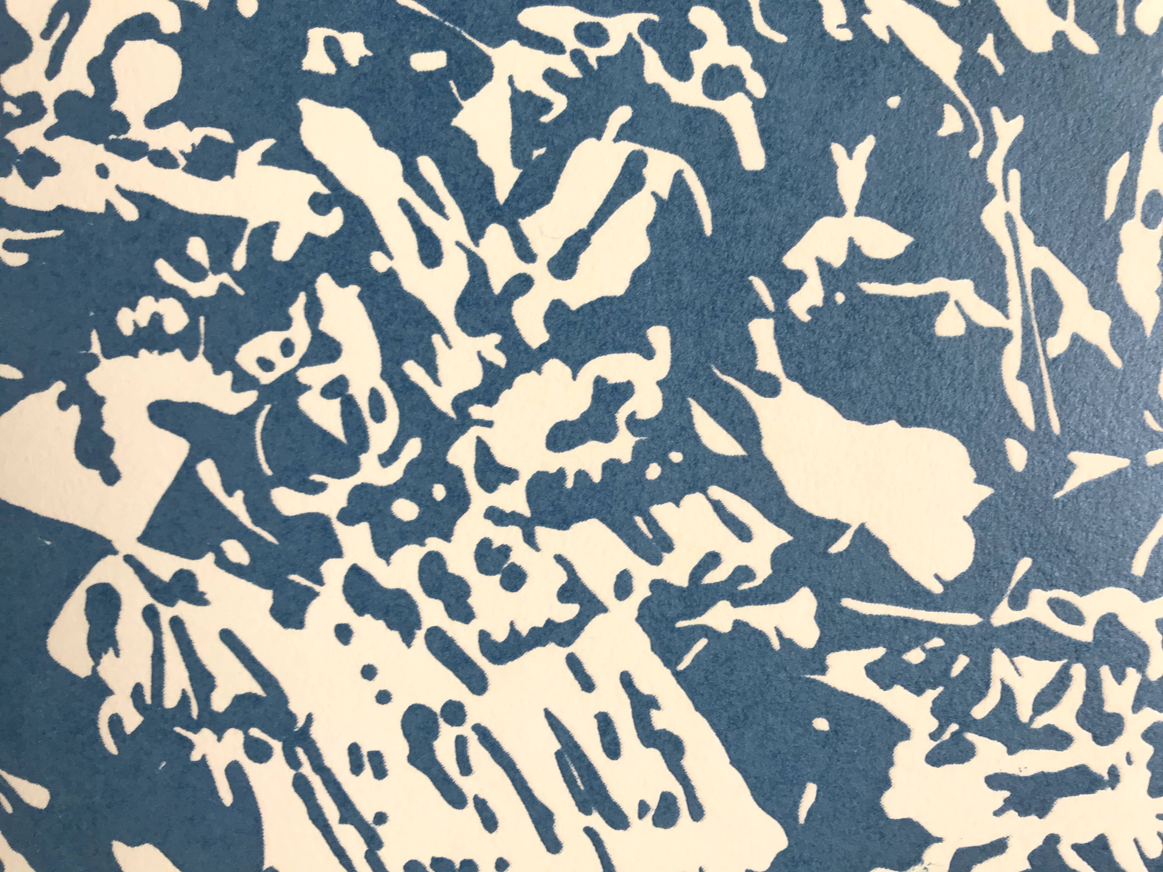 robert stanley, ground, 1969-1970. original ap lithograph signed in pencil