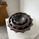 Brutalist wooden dishes, Savoyard popular art.