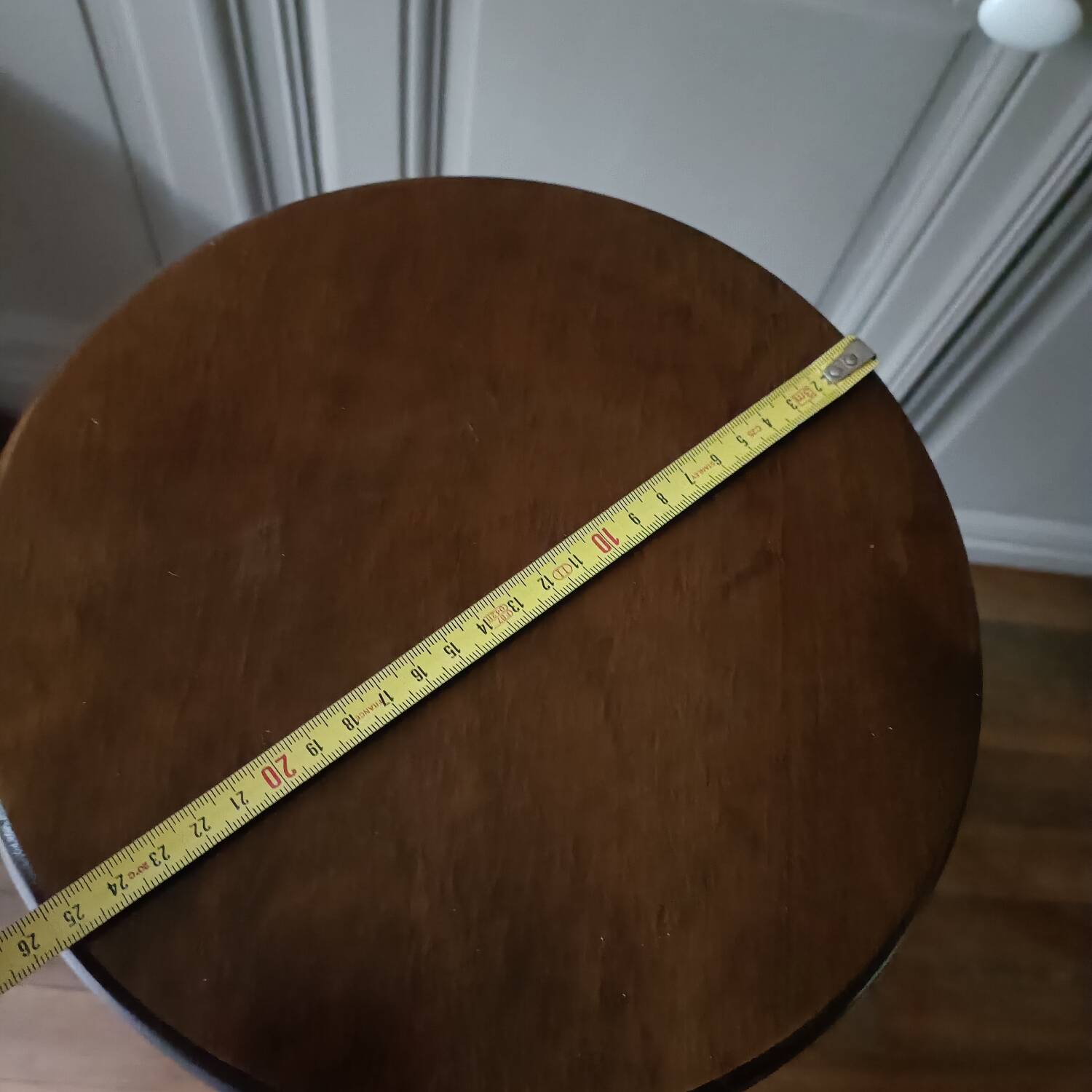 Plant stand, turned wooden plant holder